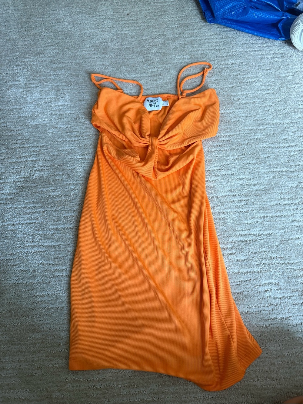 Princess Polly Orange Dress